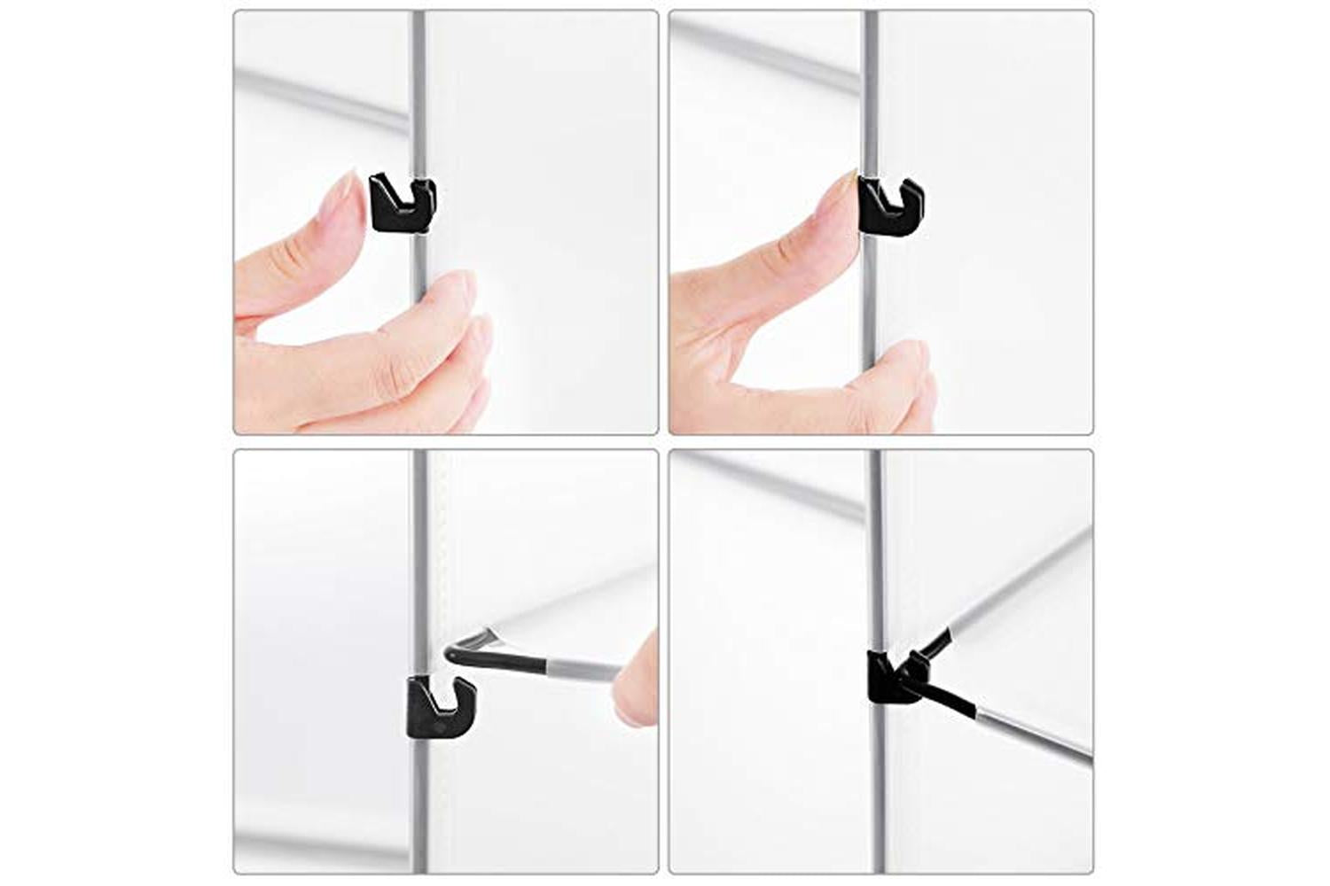 Songmics Lpc502w - Plastic Cube Storage-5