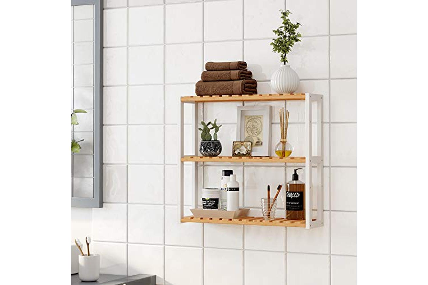 Songmics Bcb13wn - Bamboo Shelf-2