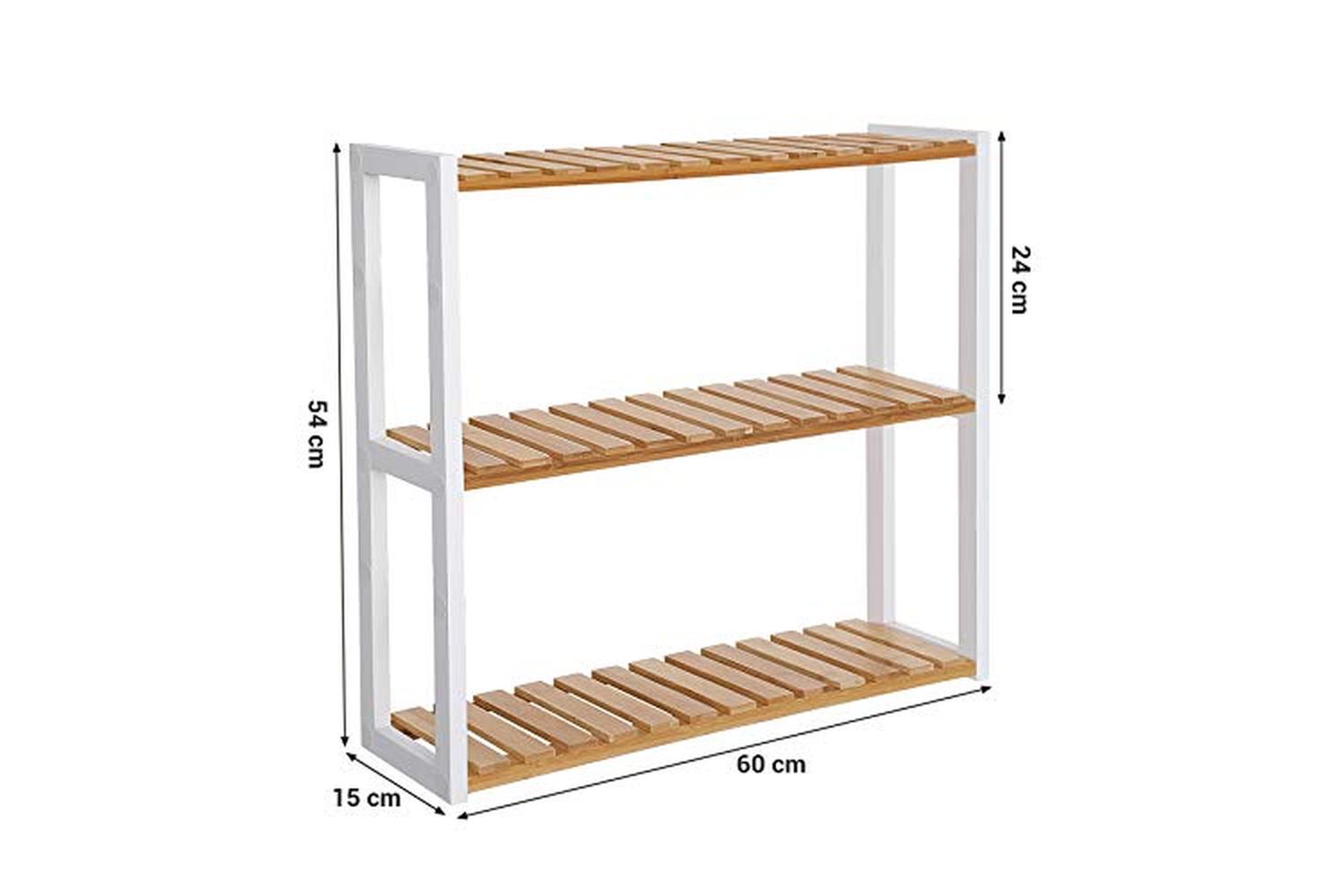 Songmics Bcb13wn - Bamboo Shelf-4
