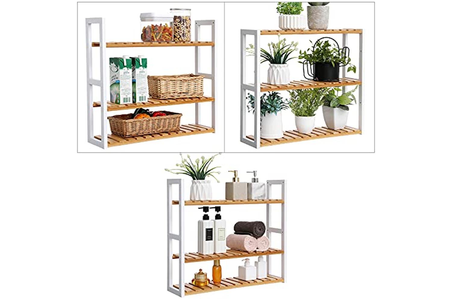 Songmics Bcb13wn - Bamboo Shelf-7