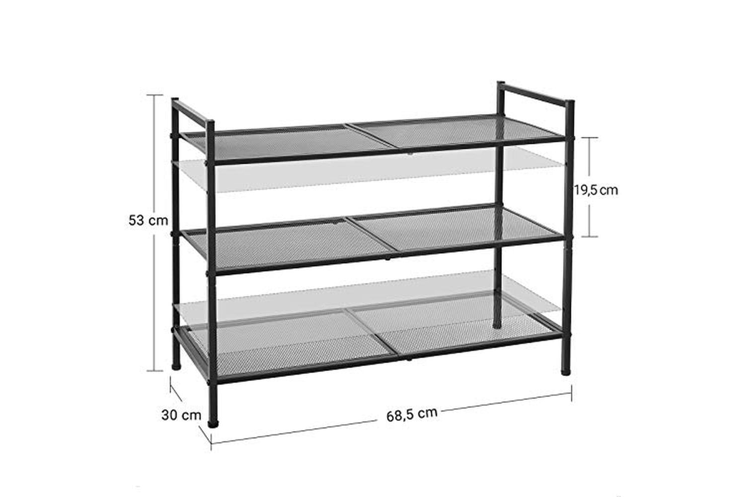 Songmics Lmr17bk - Shoe Rack-5
