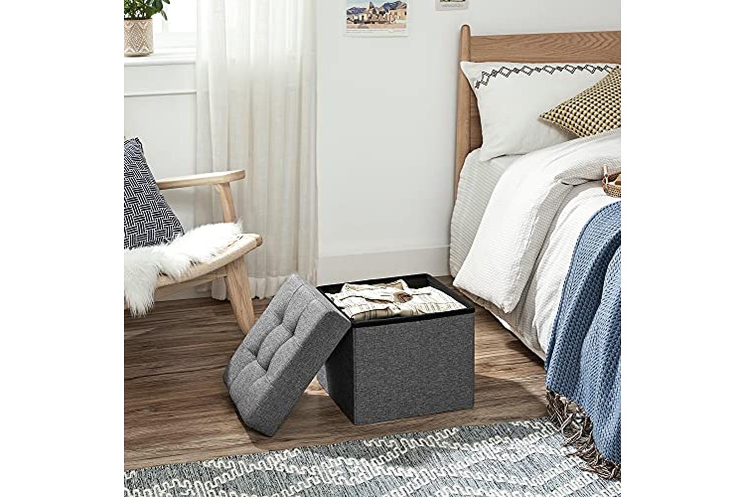 Songmics Lsf27z - Storage Ottoman-3