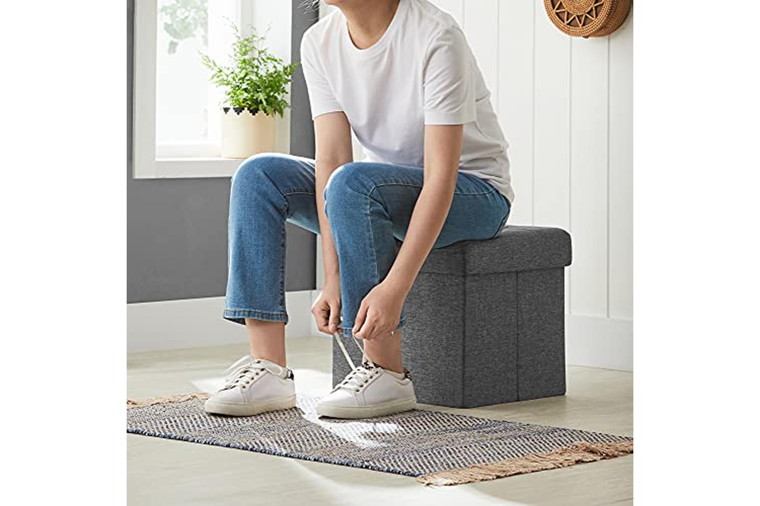 Songmics Lsf27z - Storage Ottoman-5