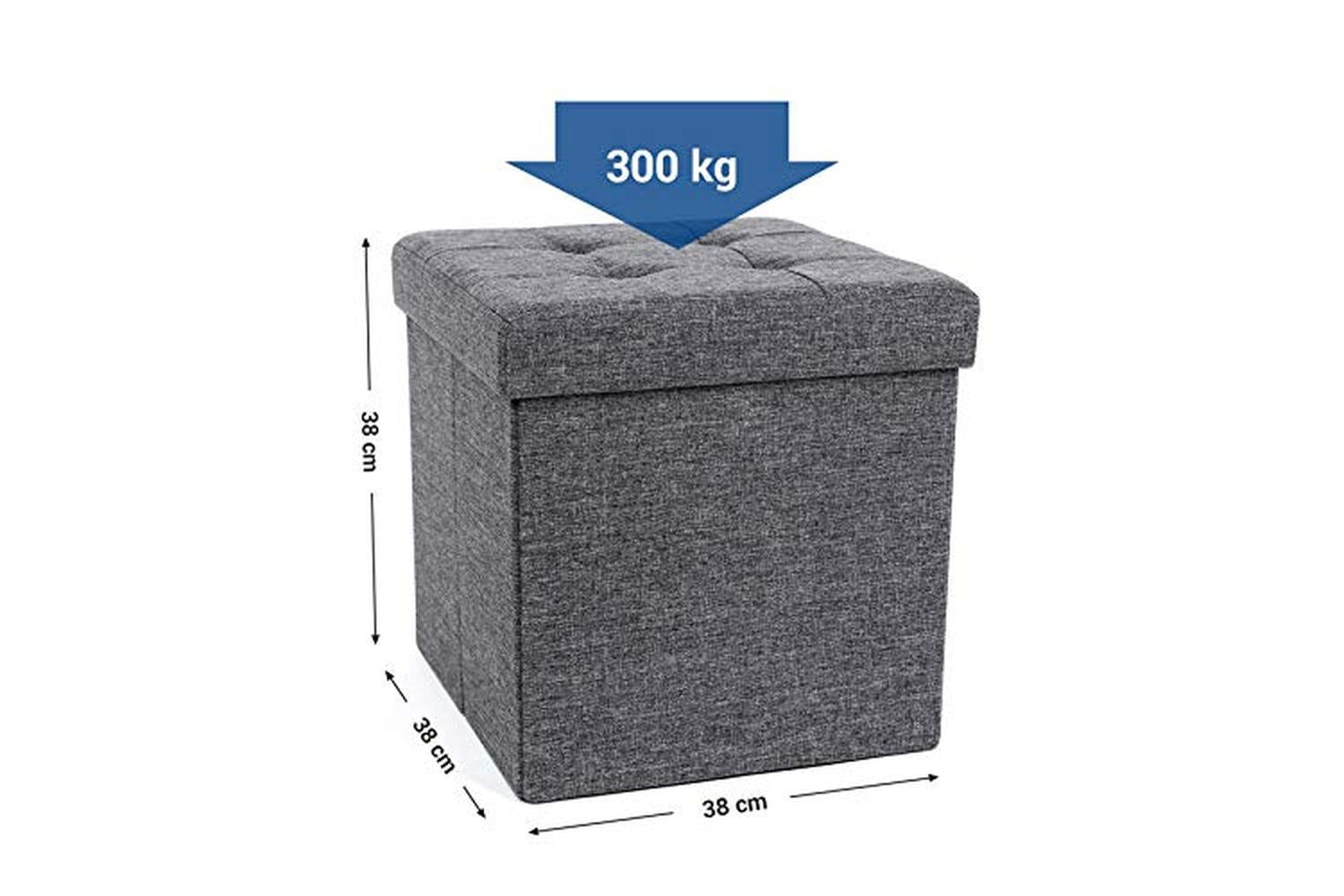 Songmics Lsf27z - Storage Ottoman-7