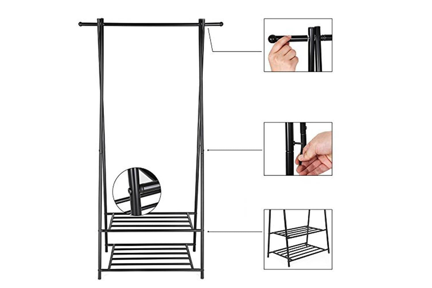 Songmics Hsr05b - Clothes Horse-5