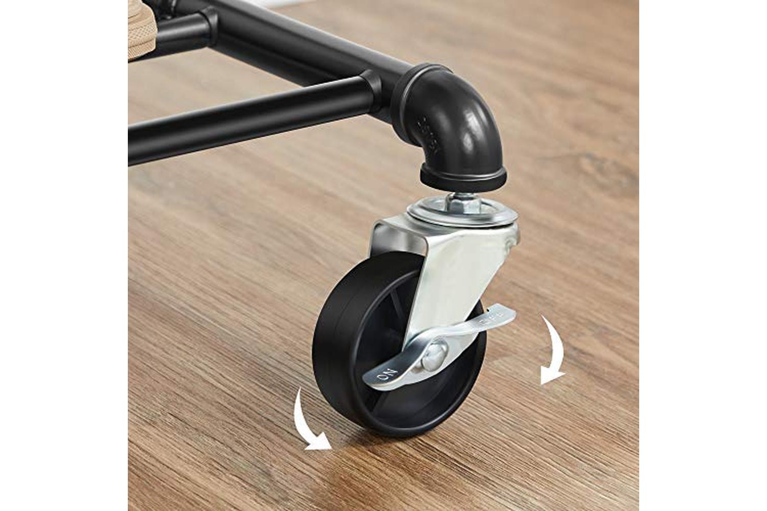 Songmics Industrial Clothes Rack | Black-6