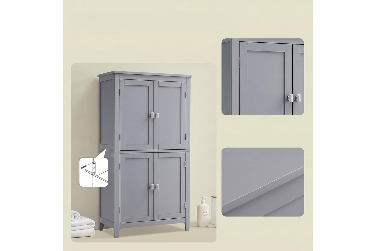 Vasagle Bathroom Cabinet | Bathroom Storage | Mdf | 30 X 60 X 110 Cm-8