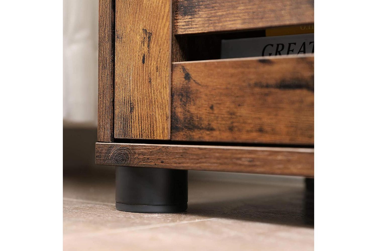Vasagle Bbk503t49v1 Washbasin Cabinet With Spacious Storage & Rustic Charm-5