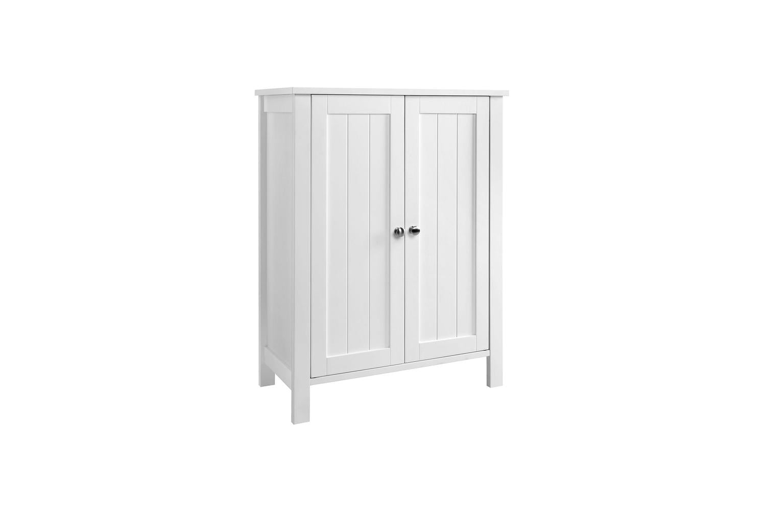 Vasagle Blh001g01 White Laundry Basket; Stylish, Simple & Spacious