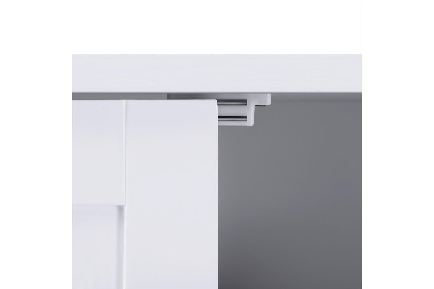 Vasagle Blh001g01 White Laundry Basket; Stylish, Simple & Spacious-4