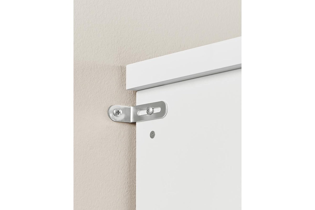 Entryway Coat Rack With Shoe Bench | Hallway Storage Unit | White Composite Wood | 100 X 42.2 X 182.6 Cm-8