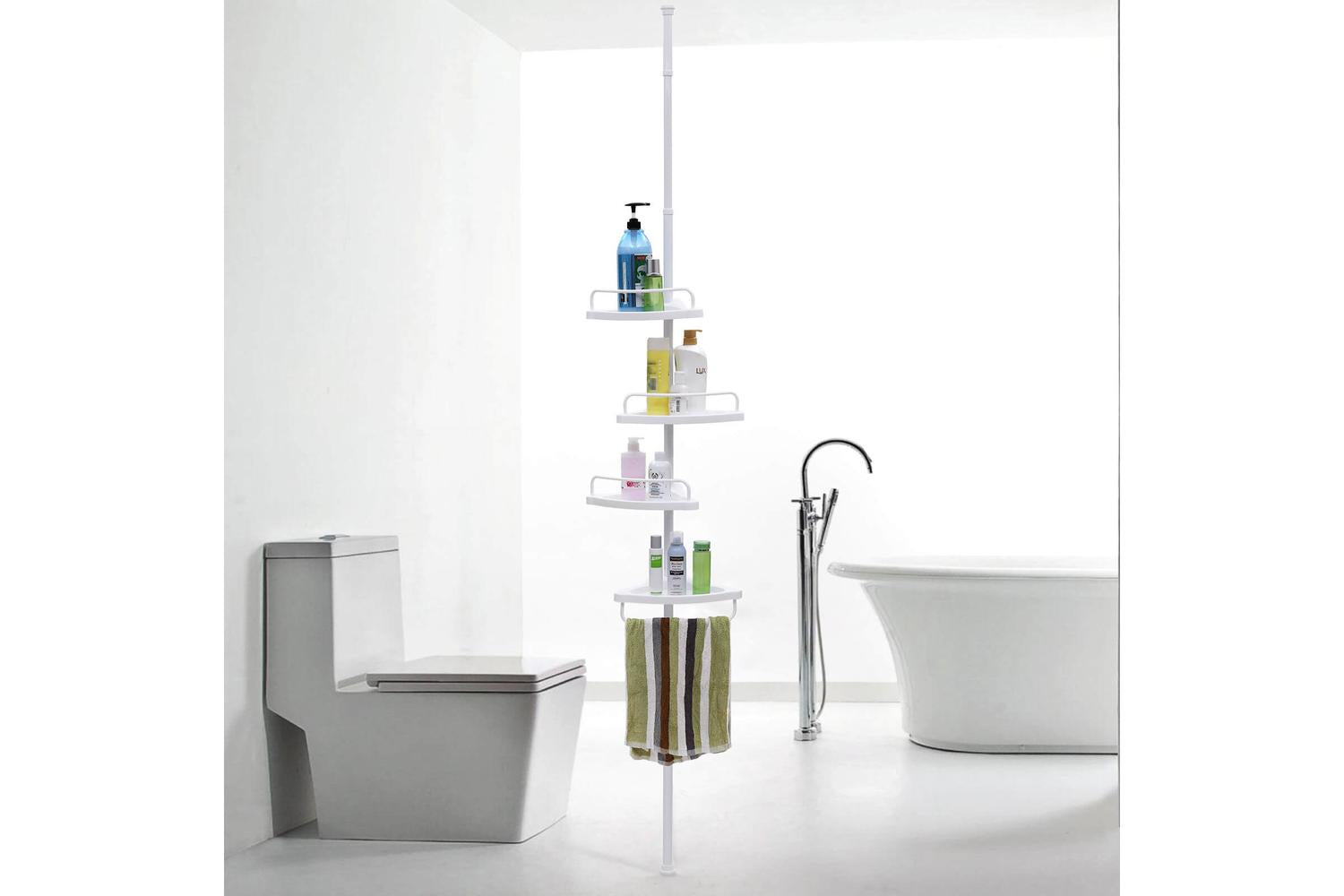 Songmics Kcs017b01 Practical And Versatile Pull-out Home Organiser White-2