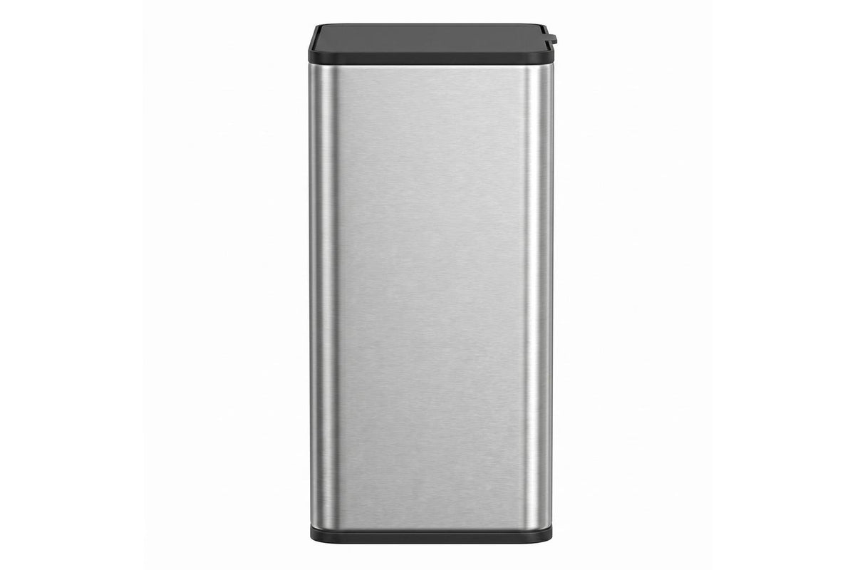 2.1-gallon Hanging Kitchen Trash Can With Lid | Rubbish Bin | Steel | 8 L-2