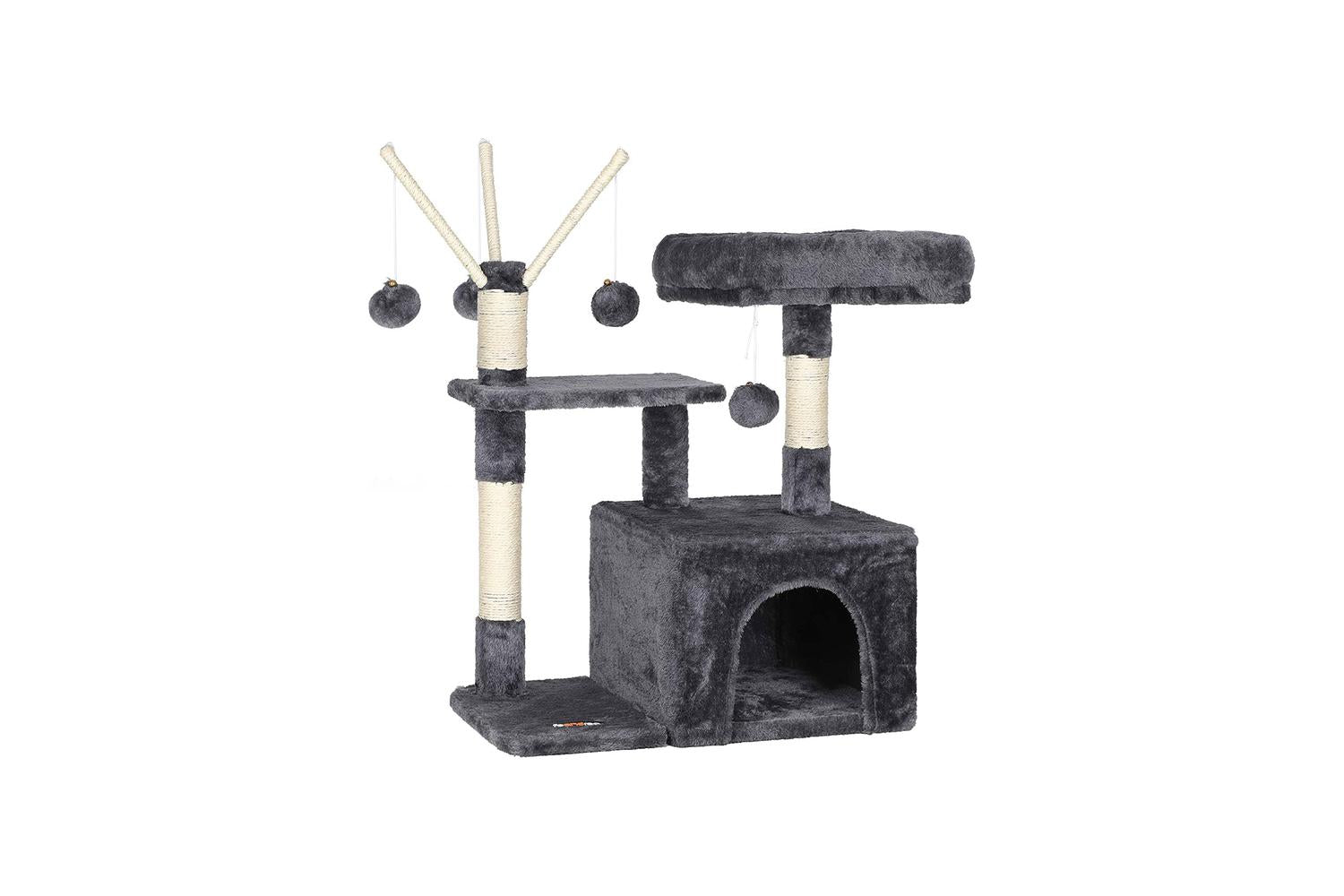 Feandrea Pct182g02 Cat Tree-- Deluxe Multi-level Scratching Playground For Cats