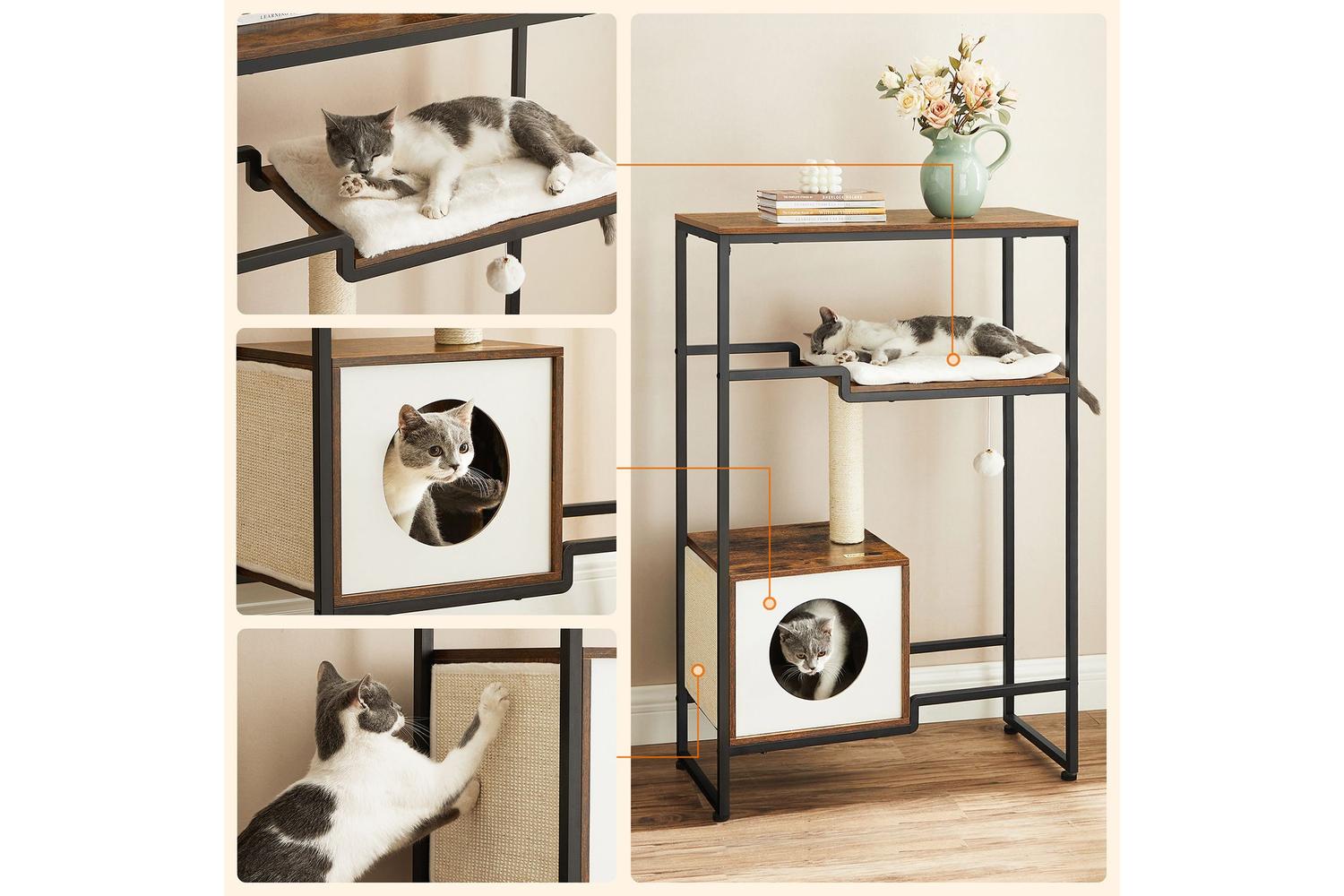 Feandrea Pdc004b01: Top-quality, Secure, And Elegant Pet Carrier For Cats-4