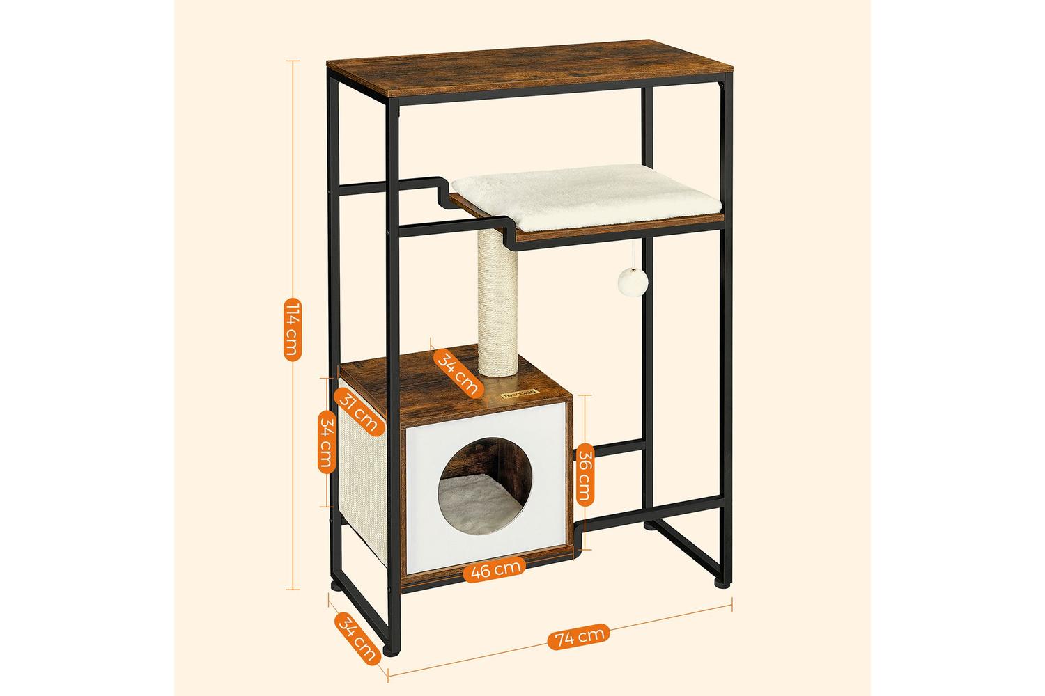 Feandrea Pdc004b01: Top-quality, Secure, And Elegant Pet Carrier For Cats-6