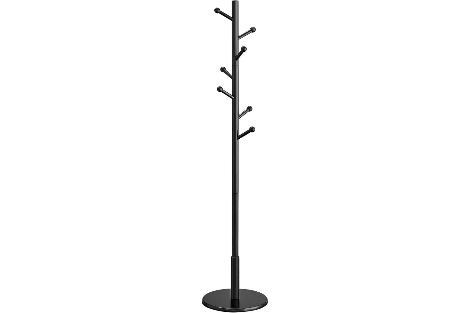 Vasagle Sturdy Coat Rack, Adjustable Height, Space-saving, Easy Assembly, Diy Storage And Organisation