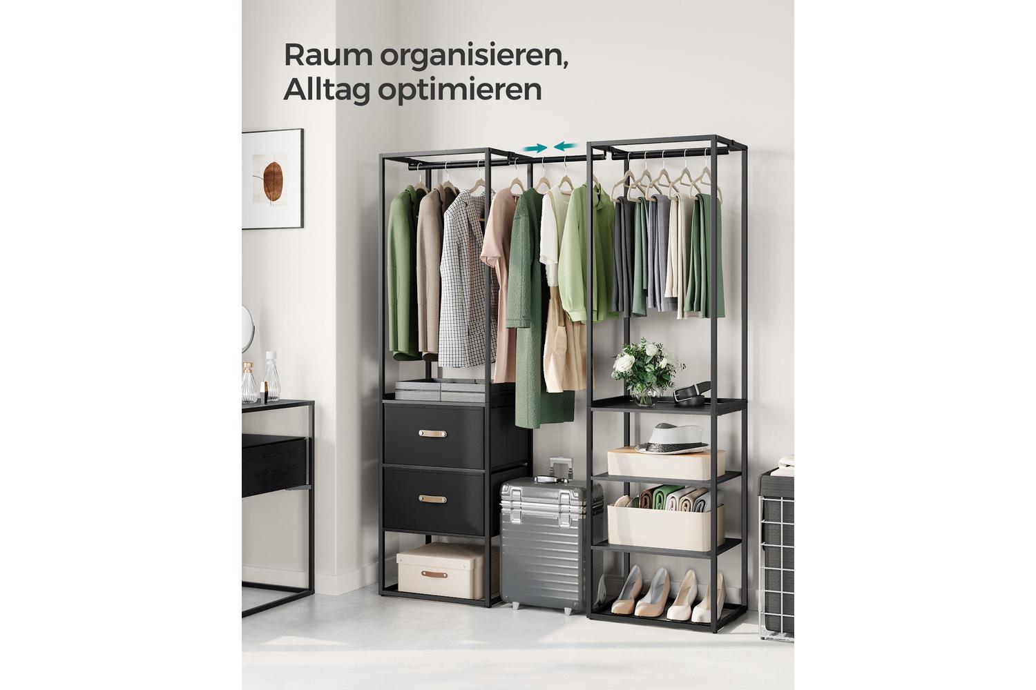 Songmics Rgr003b56 Wardrobe: Durable Diy Storage And Organisation-3