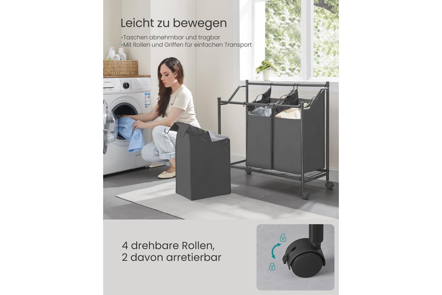Songmics Rls102g01 Durable, High-capacity Laundry Sorter-4