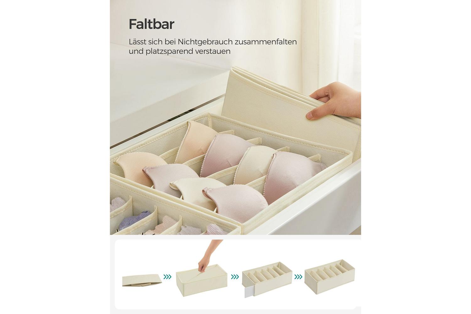 Songmics Rus008m01 - Flatbox: Versatile Underwear Drawer Organisers By Songmics-6