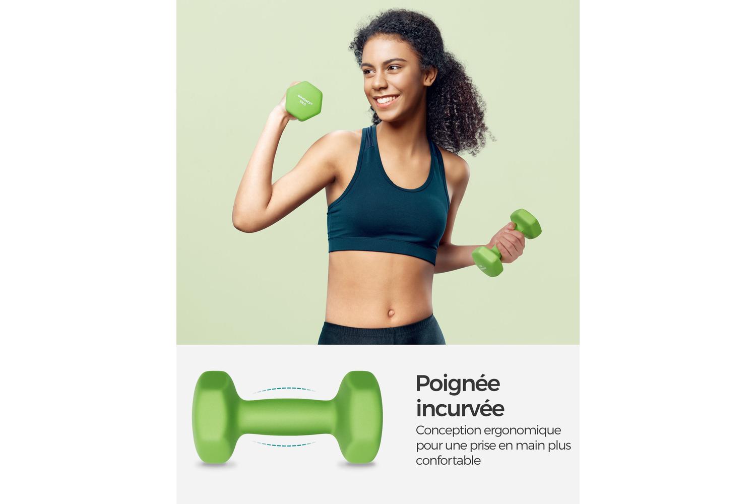 Project Your Fitness Goals With Songmics Syl904c01 Dumbbell - Quality And Affordable Fitness Equipment-2