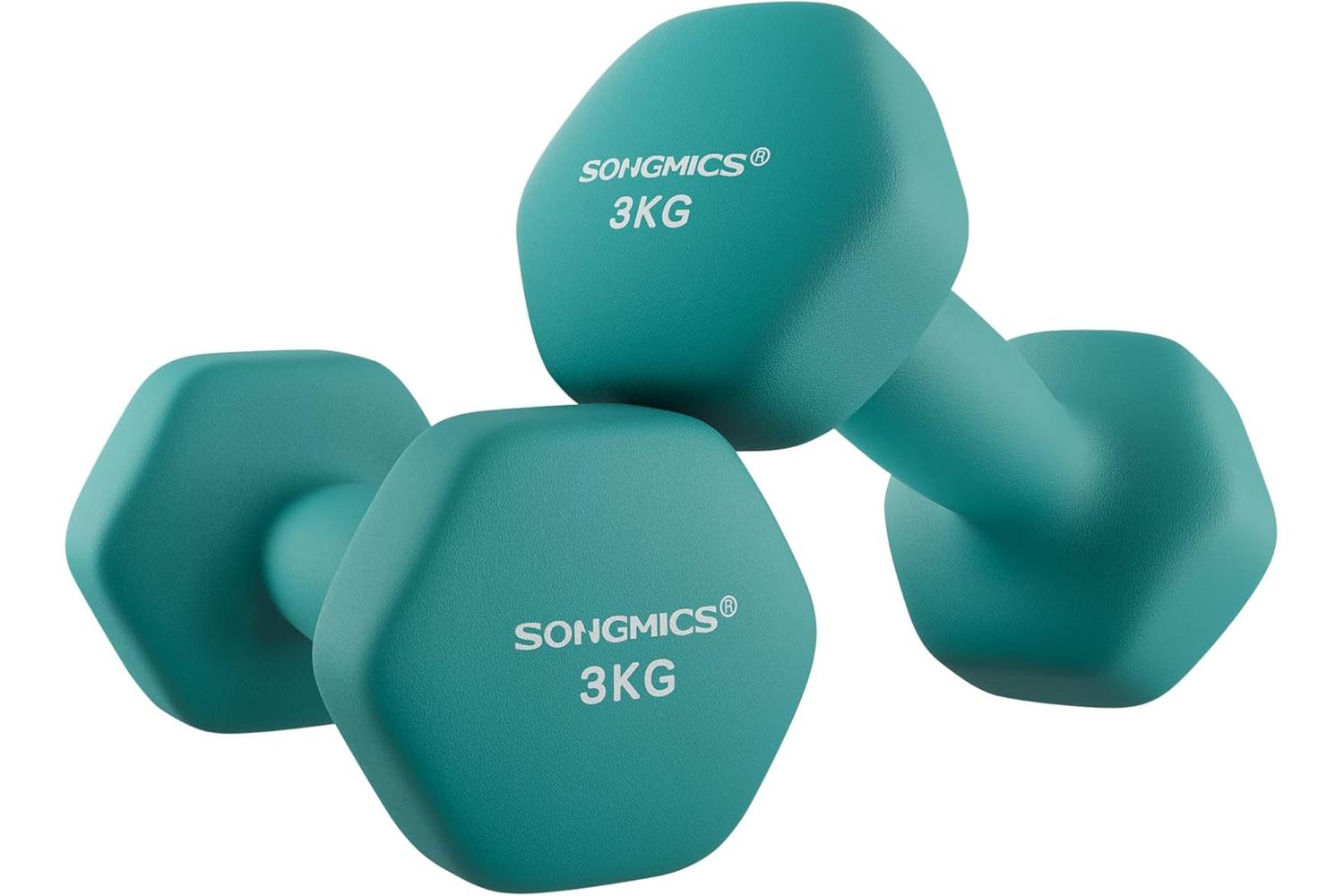 Songmics Syl906q01 â€“ High-quality Vinyl Coated Home Gym Dumbbell