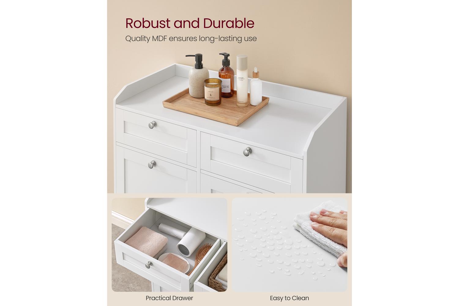Bathroom Cabinet | Bathroom Storage | Wood Composite | Standard Size-4