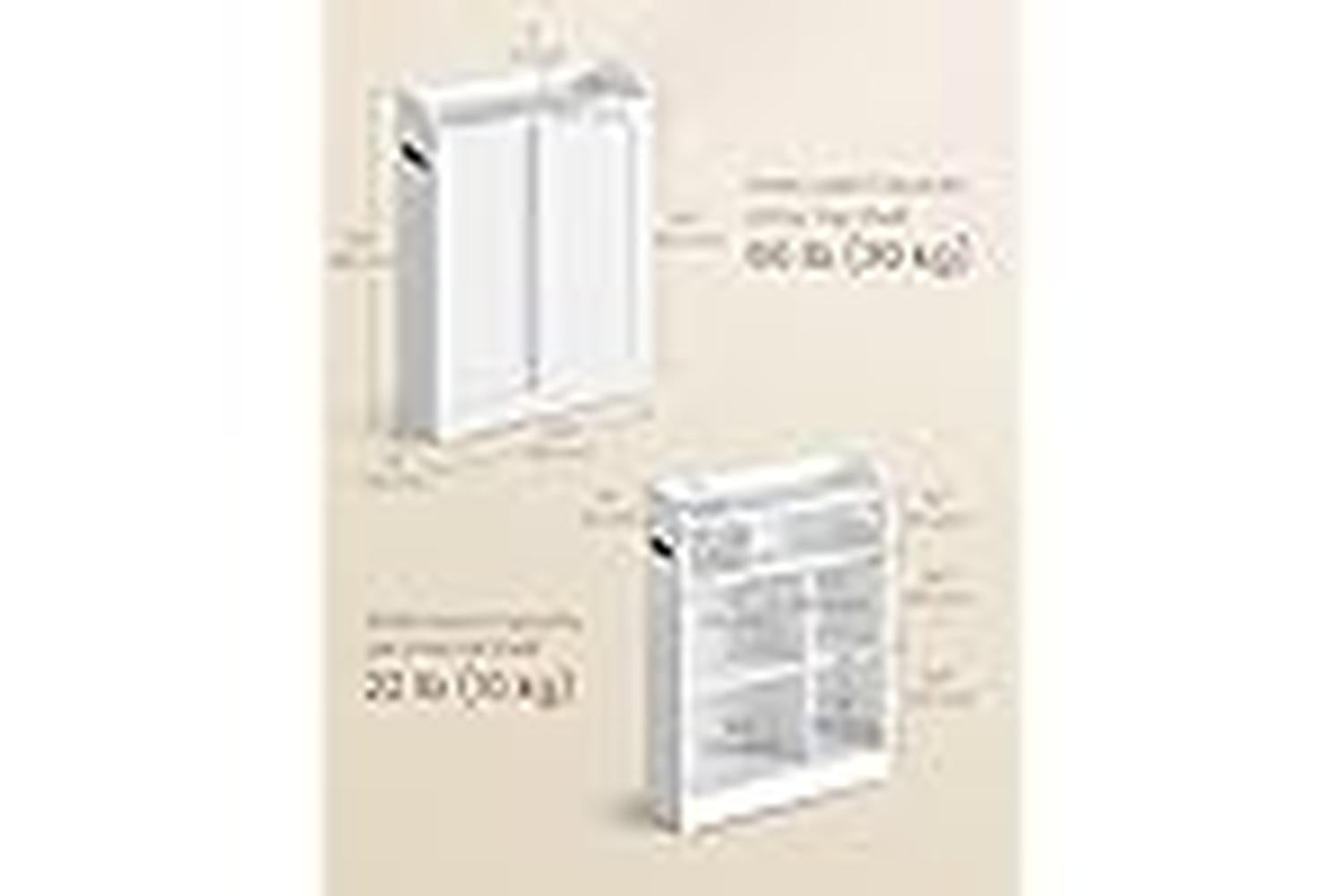 Bathroom Cabinet | Bathroom Storage | Mdf | 80 Cm-2