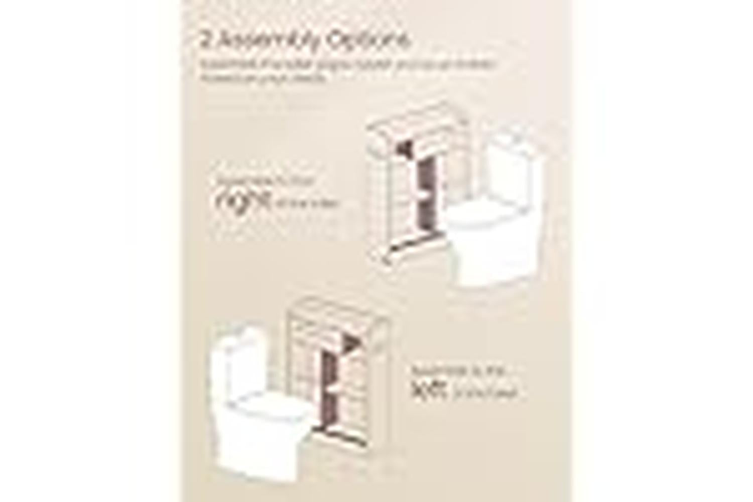 Bathroom Cabinet | Bathroom Storage | Mdf | 80 Cm-4