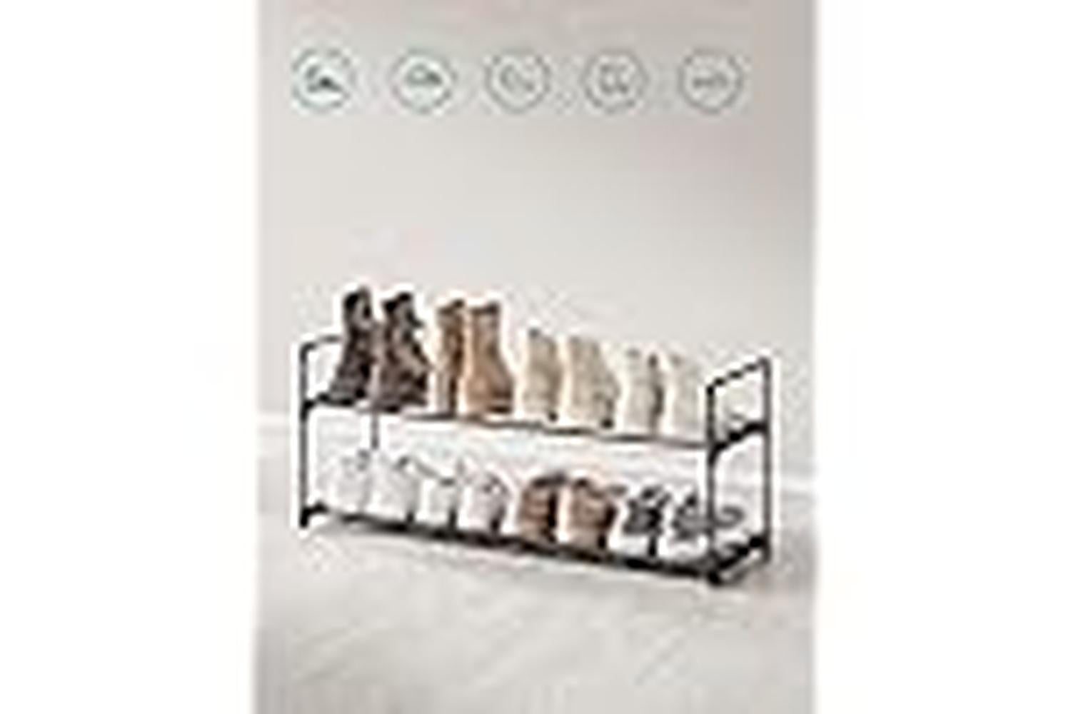 Shoe Rack | Storage & Organisation | Metal | 92 X 30 X 33 Cm-3