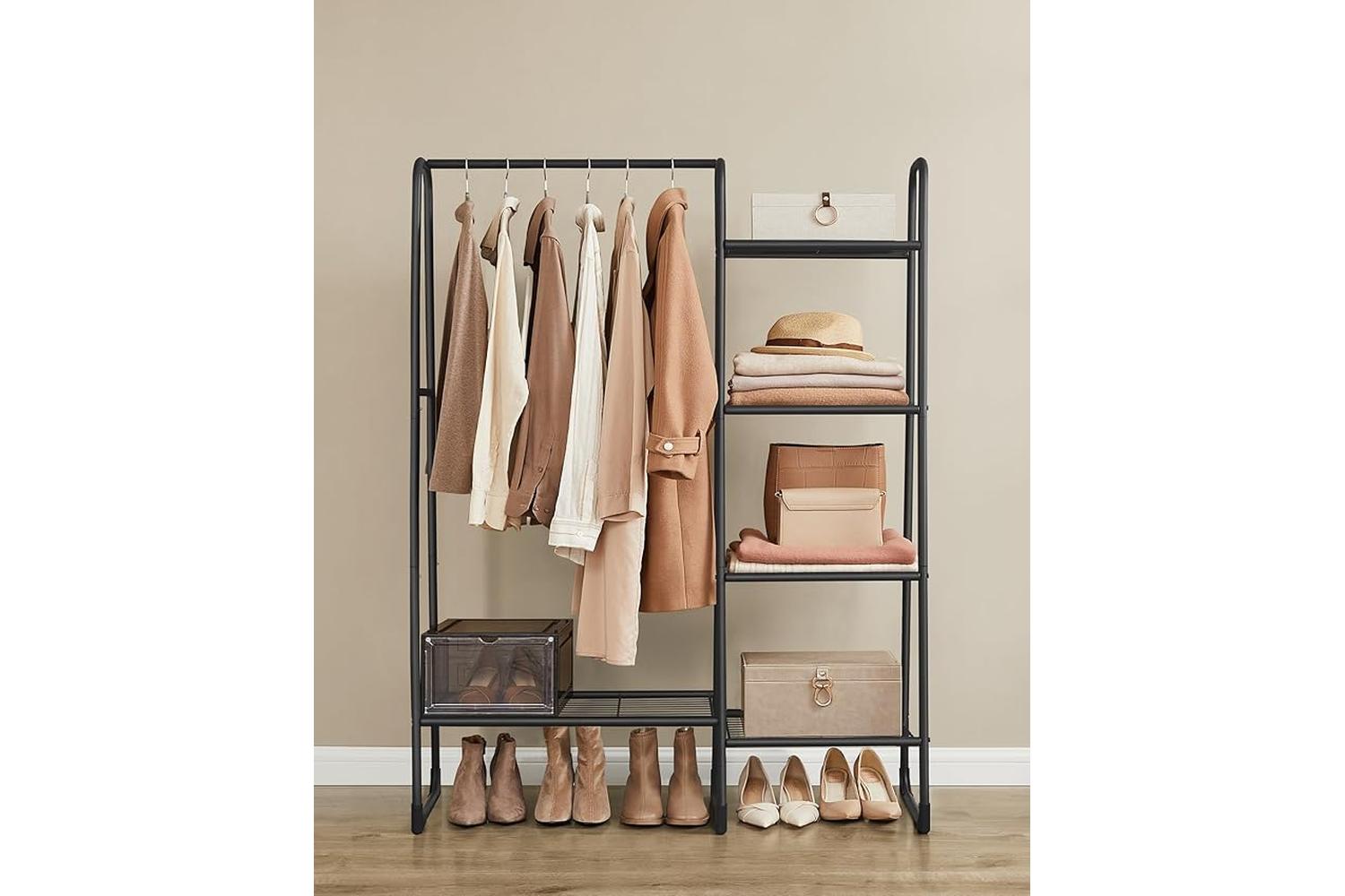 Garment Rack | Clothes Storage | Steel | 40 X 101.7 X 153.3 Cm-2