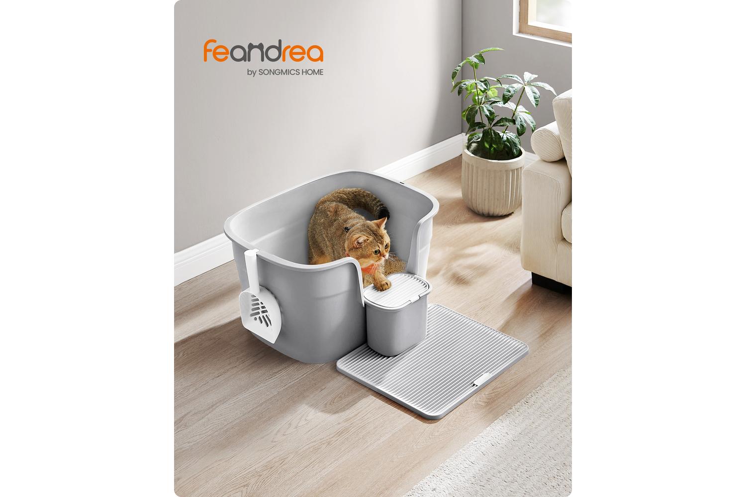 Cat Litter Box Ppt003g01 | Cat Litter Box | Polypropylene | Large-5