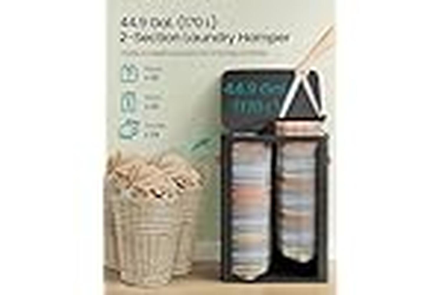 Laundry Basket | Laundry & Clothing Care | Polyester Fabric | 56 X 40 X 75 Cm-3