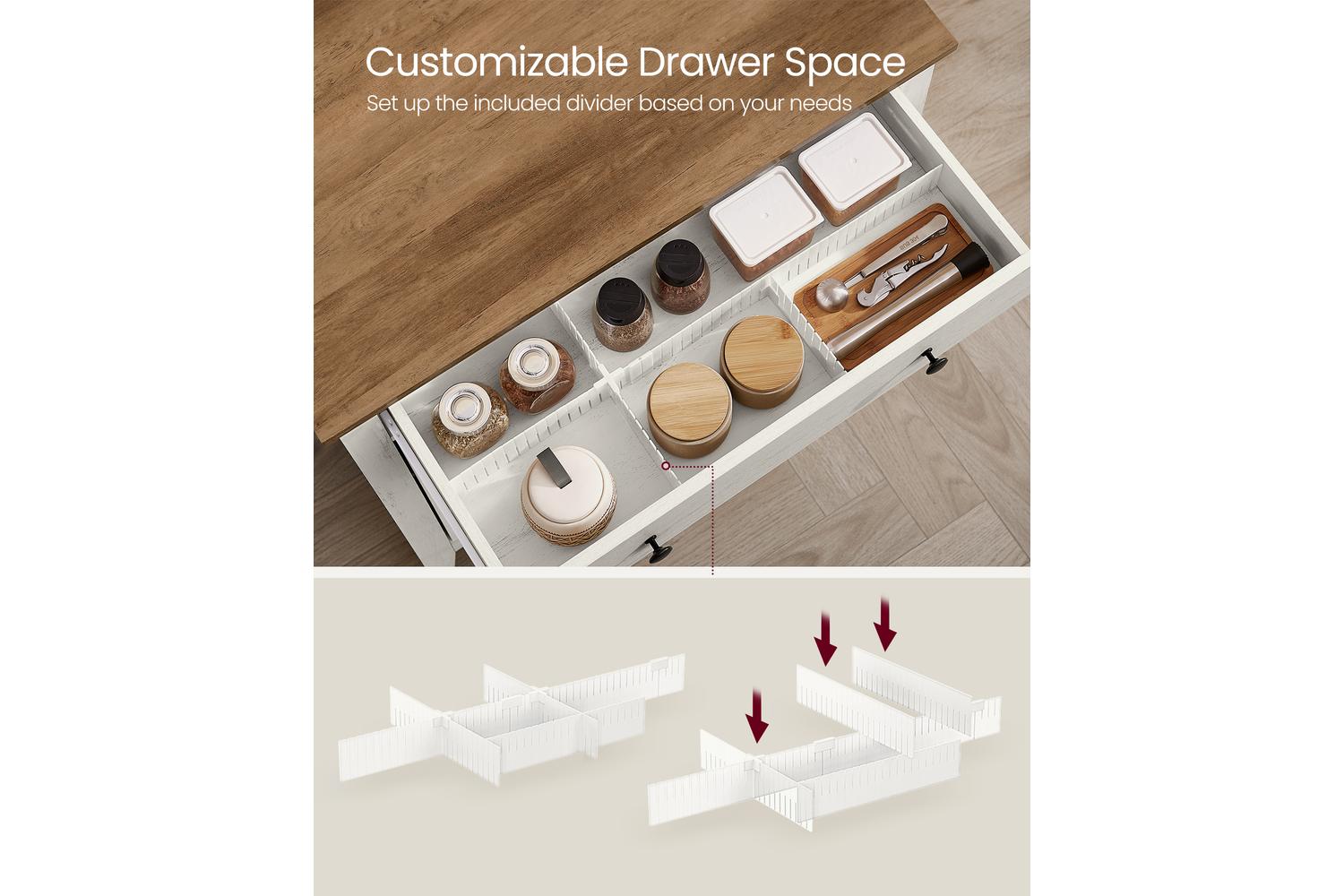 Vasagle Storage Cabinet | Mdf & Steel | 80 X 80 Cm-3