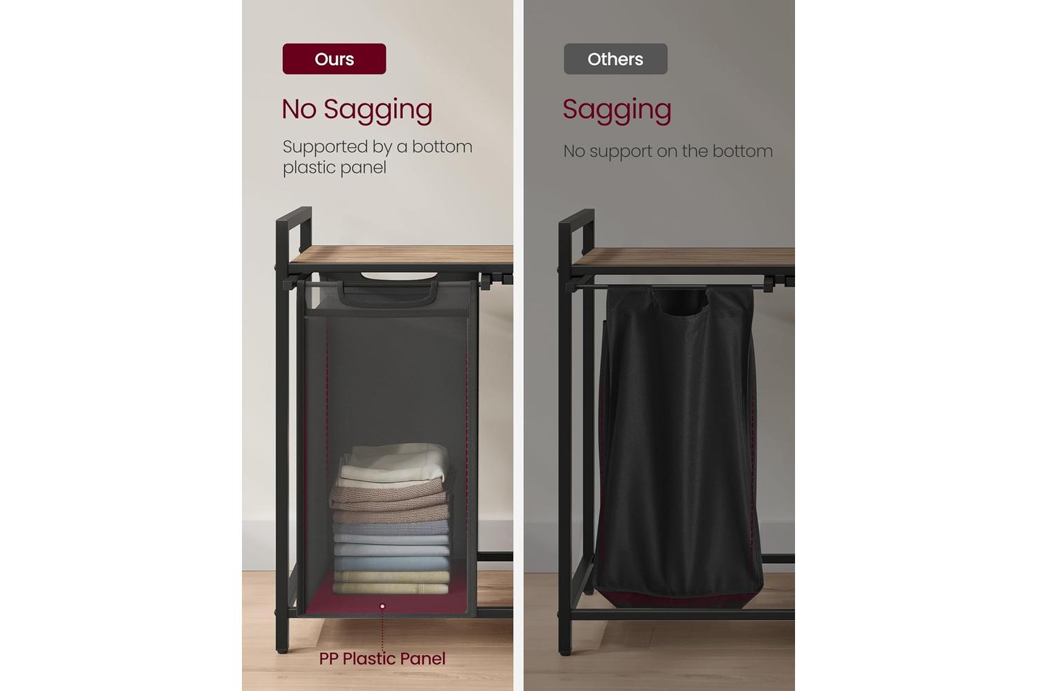 Vasagle Clothes Hangers | Mdf And Steel | 73 X 33 X 72 Cm-4