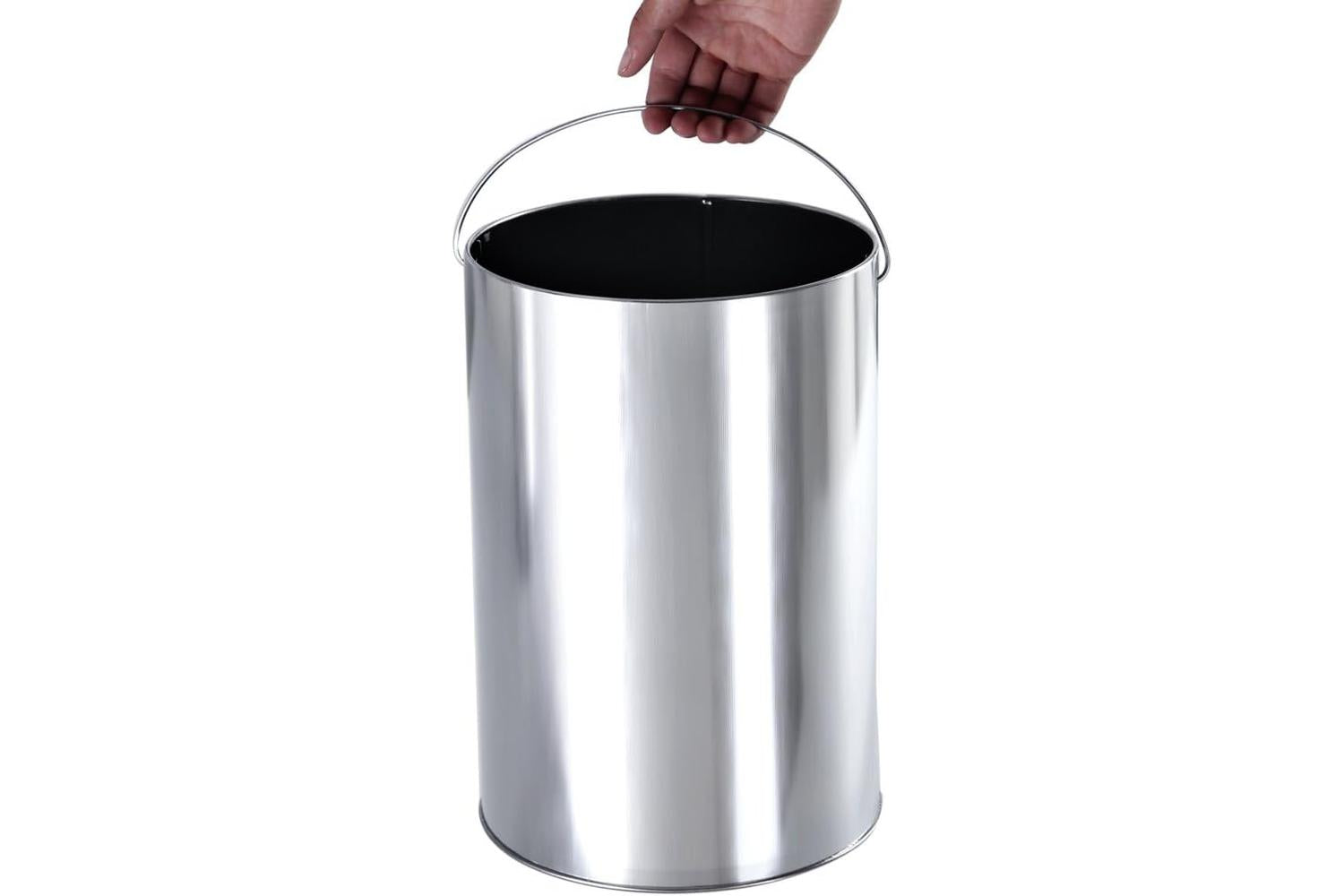 Songmics Trash Can | Rubbish Bin | Stainless Steel | 30 Litre-4