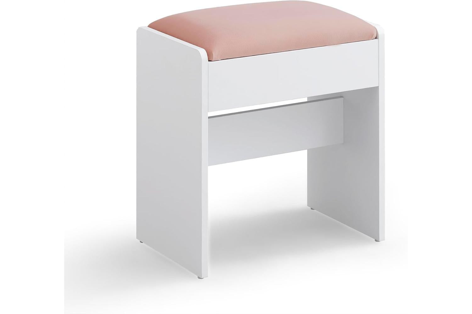 Vanity Bench | Vanity Stool | Velvet | 28.6 X 45 X 45 Cm