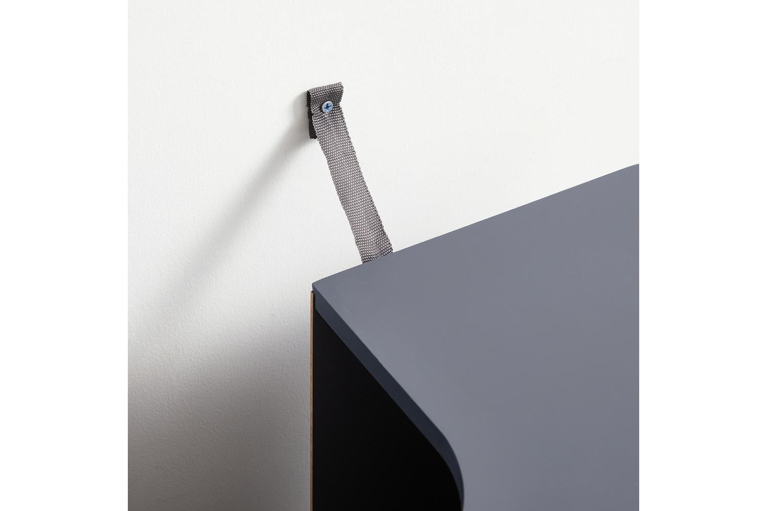 Vasagle Floor Cabinet | Mdf | Grey | 60 X 30 X 60 Cm-3