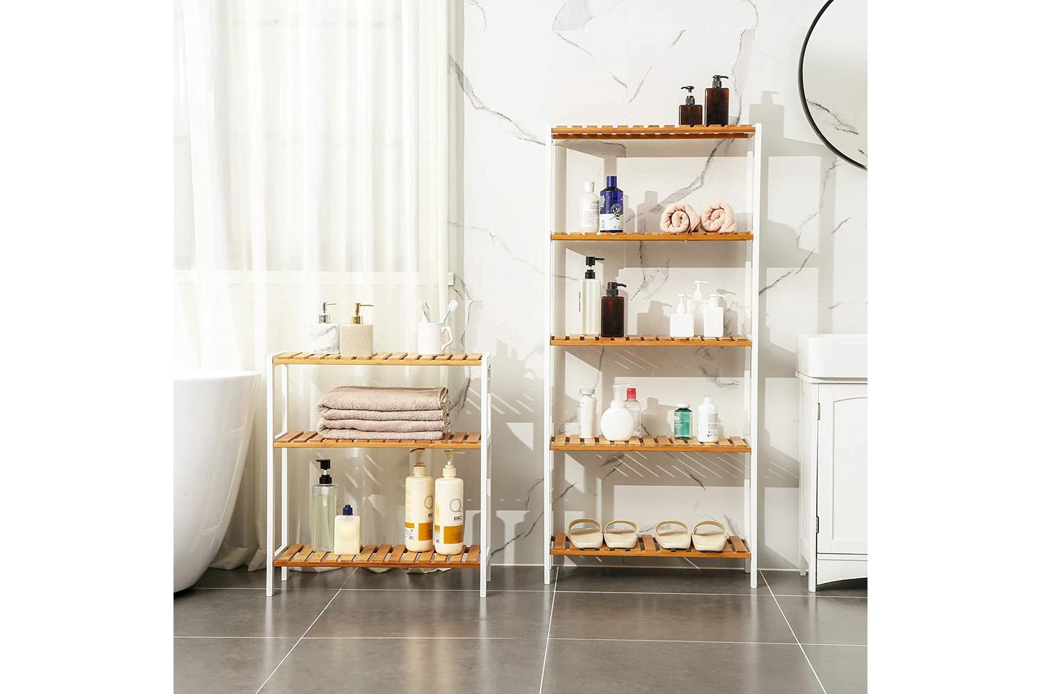 Bamboo Shelf | Shelf | Bamboo | 60 X 26 X 66 Cm-2