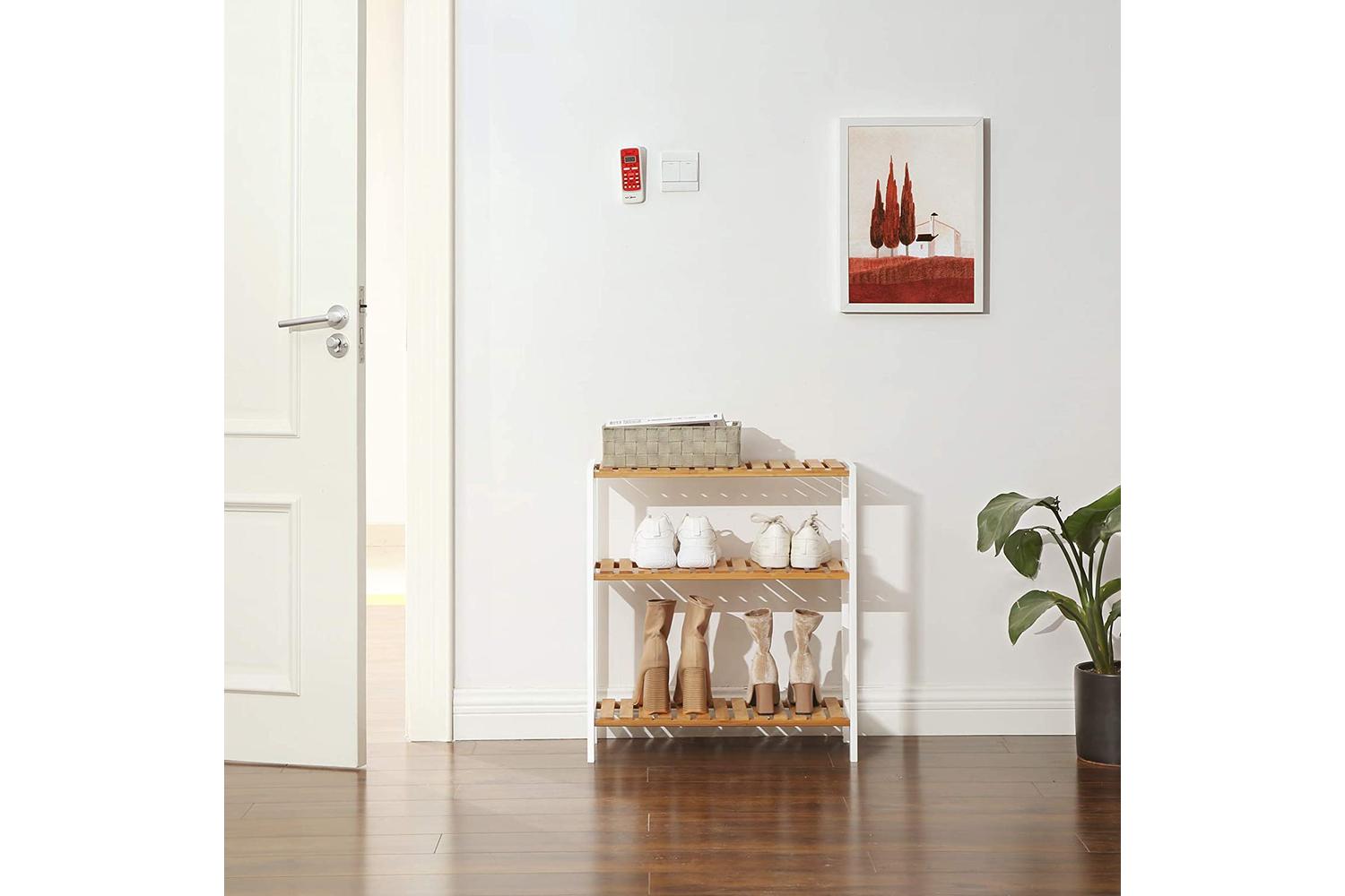 Bamboo Shelf | Shelf | Bamboo | 60 X 26 X 66 Cm-3