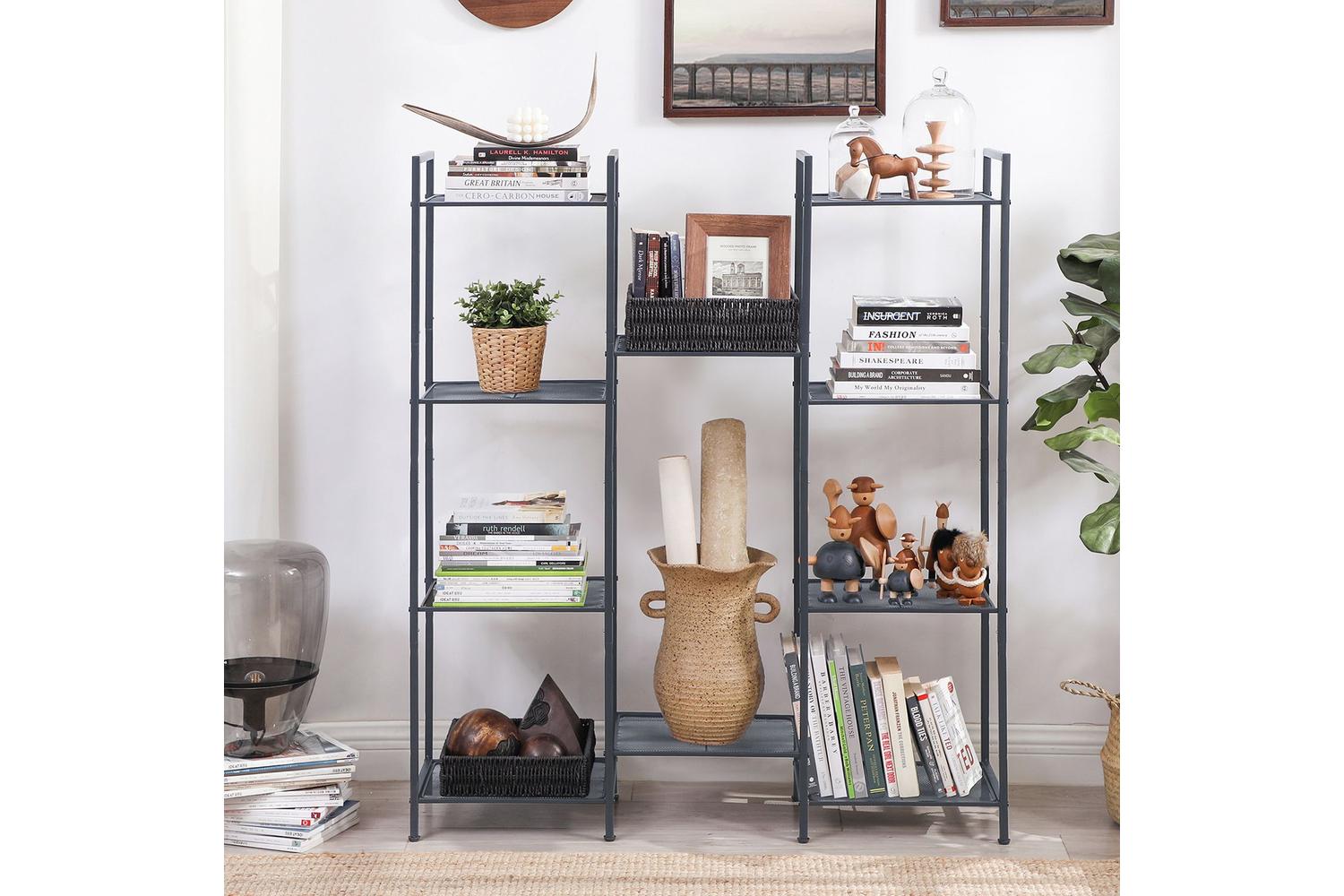 Storage Rack | Storage Shelf | Steel | 38 X 30 X 128 Cm-5