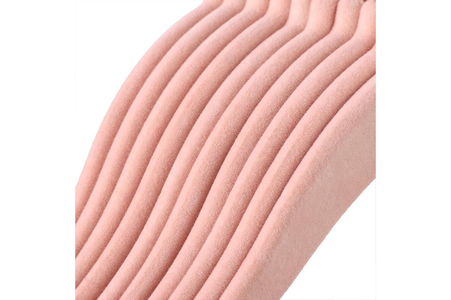 Velvet Hanger | Clothes Hanger | Velvet | Light Pink | Children-5