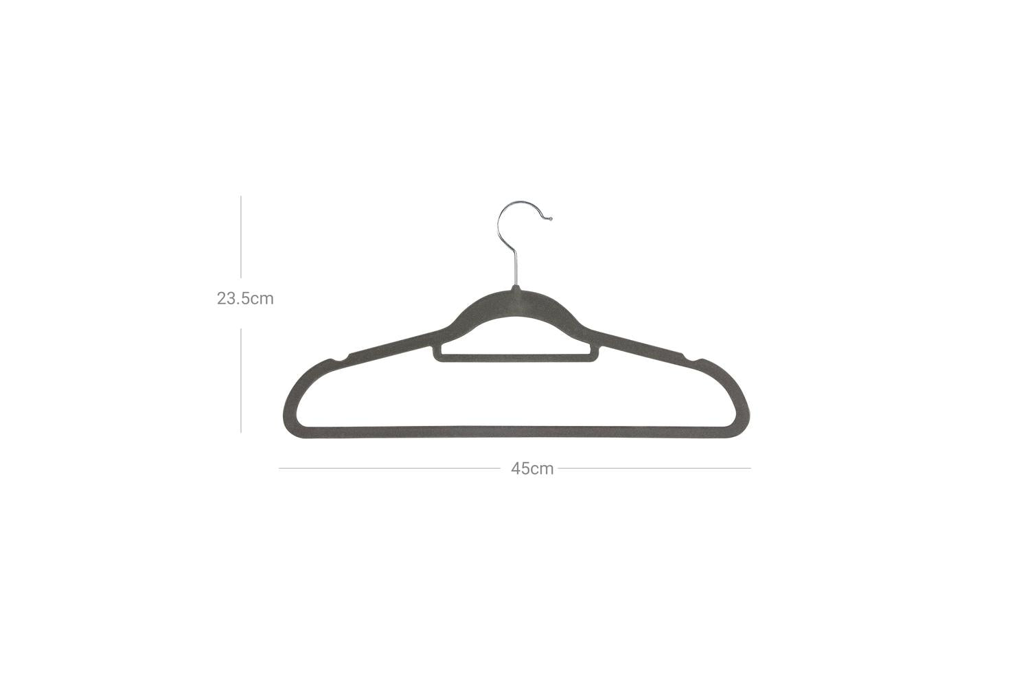 Velvet Hanger | Clothes Hanger | Velvet | 45cm-6
