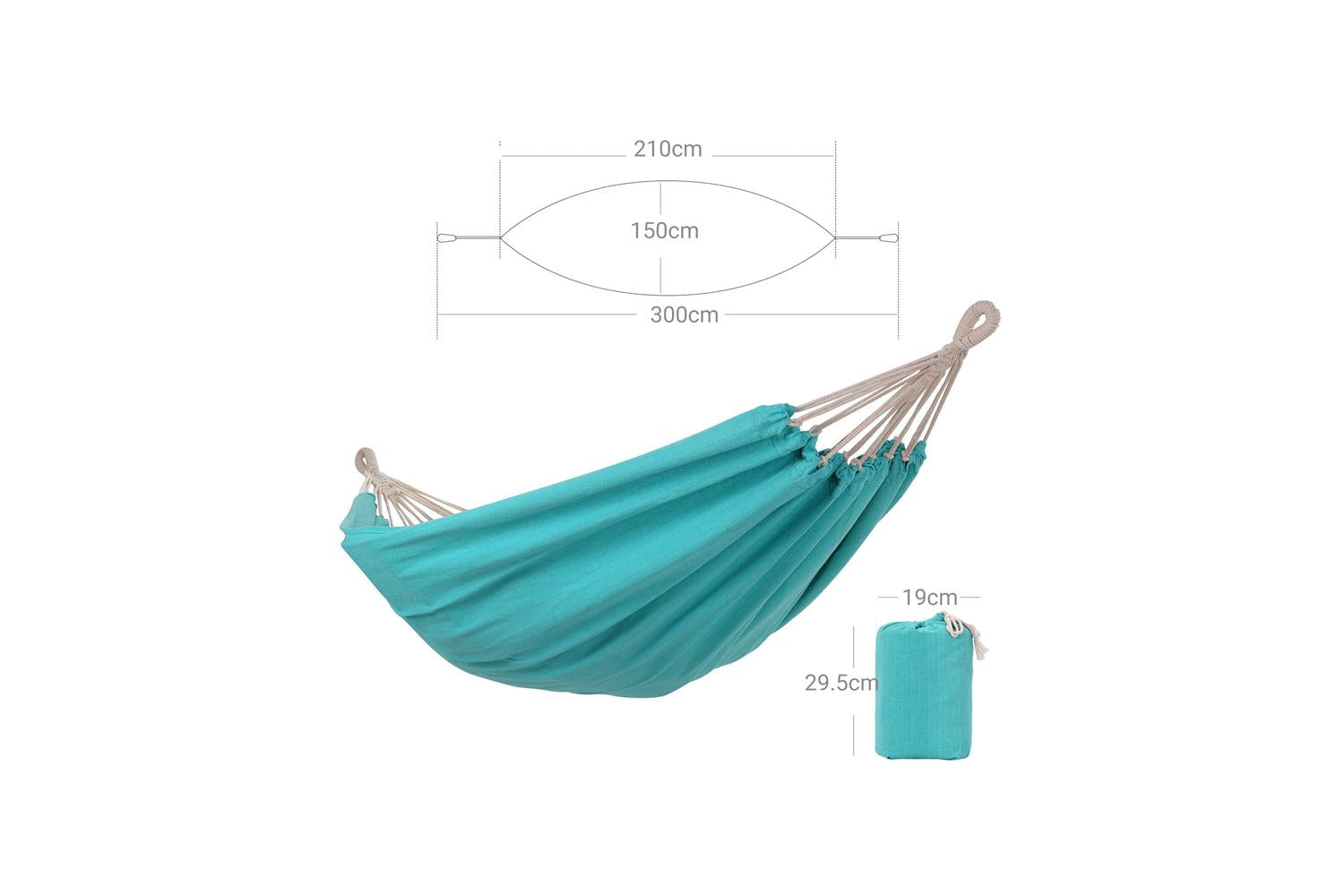 Songmics Hammock | Cotton Blend | 210 X 150 Cm-6