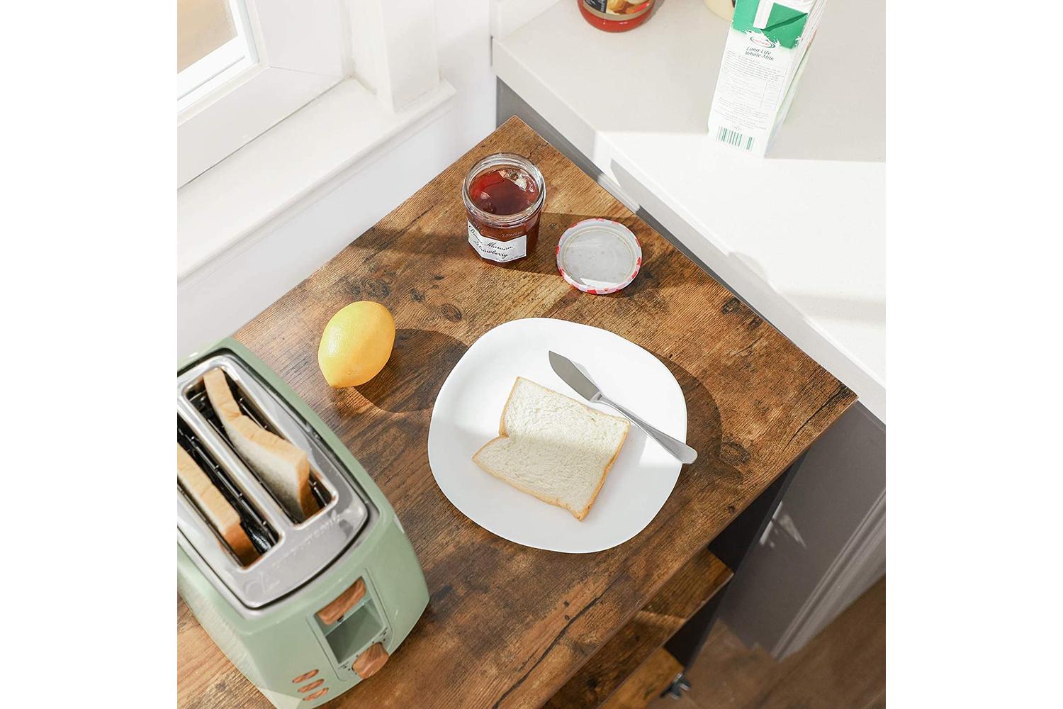 Vasagle Kitchen Shelves | Particleboard And Metal | 60 X 40 X 89 Cm-4
