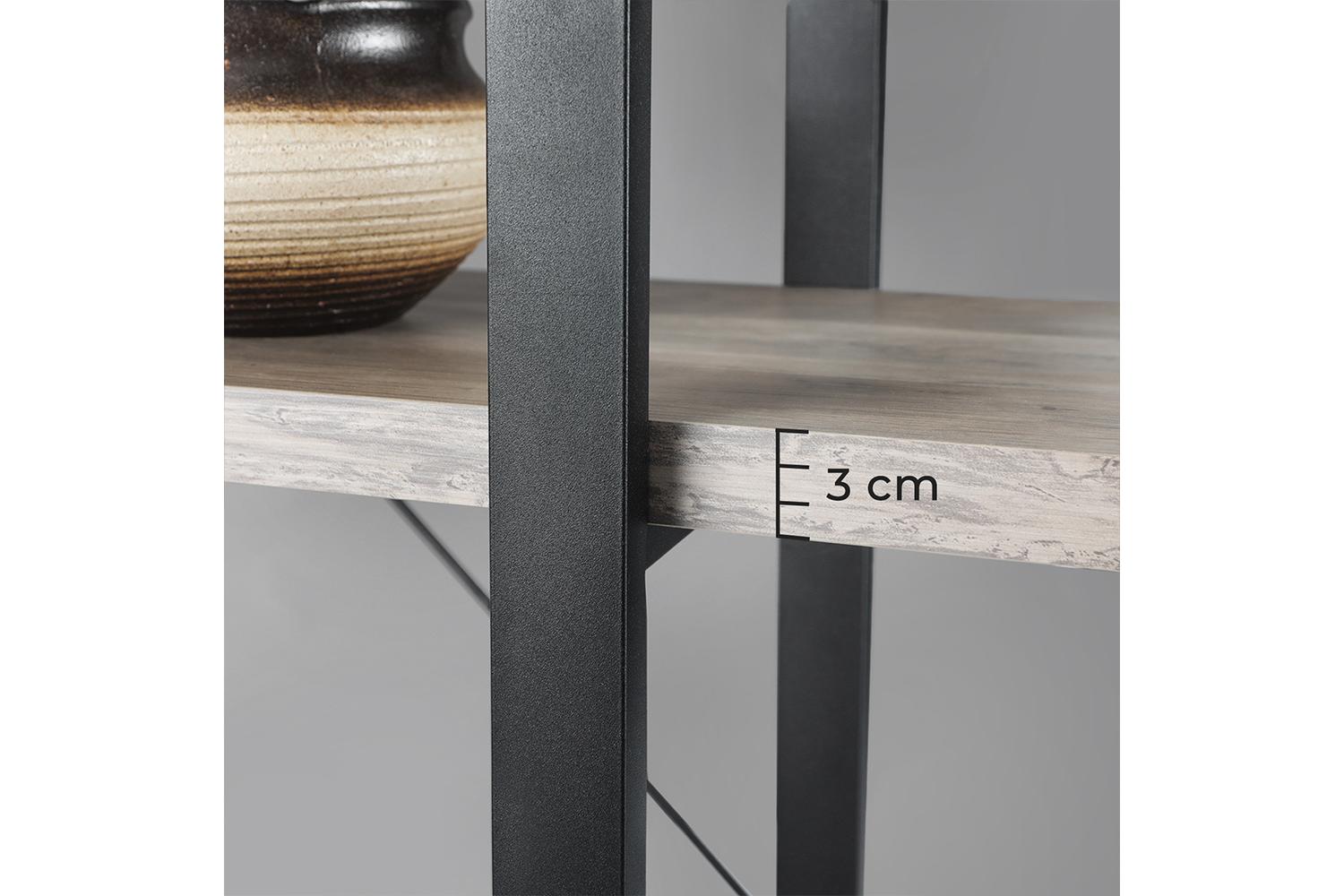 Vasagle Storage Shelves | Particleboard And Steel | 105 X 33.5 X 177.5 Cm-5