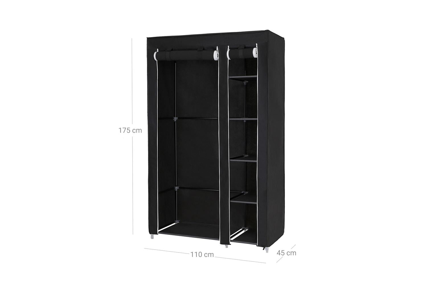 Songmics Wardrobe | Clothes Storage | Non-woven Fabric | 110 X 45 X 175 Cm-6
