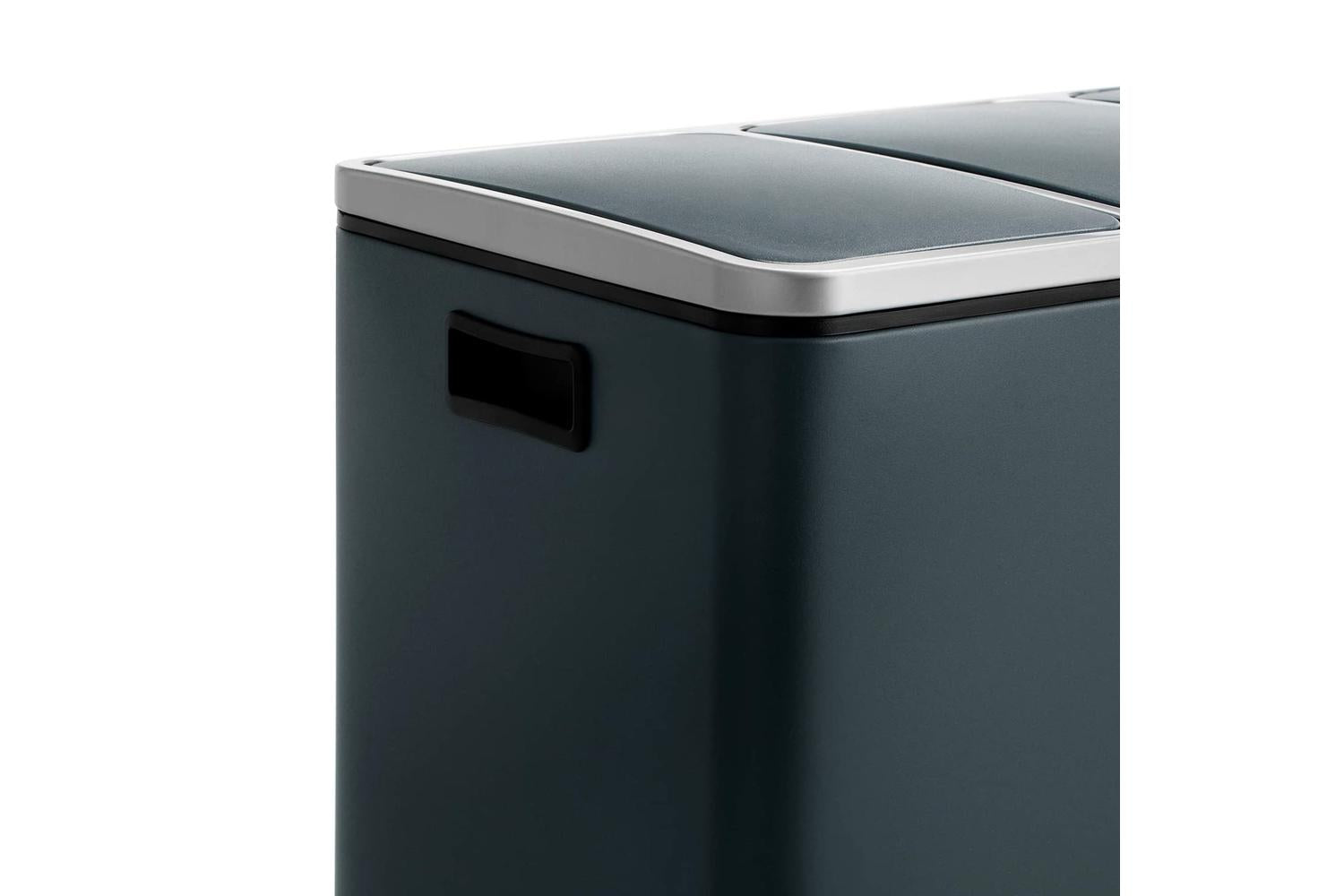 Songmics Garbage Can | Rubbish Bin | Steel And Abs Plastic | 60.4 X 30 X 56.3 Cm-2