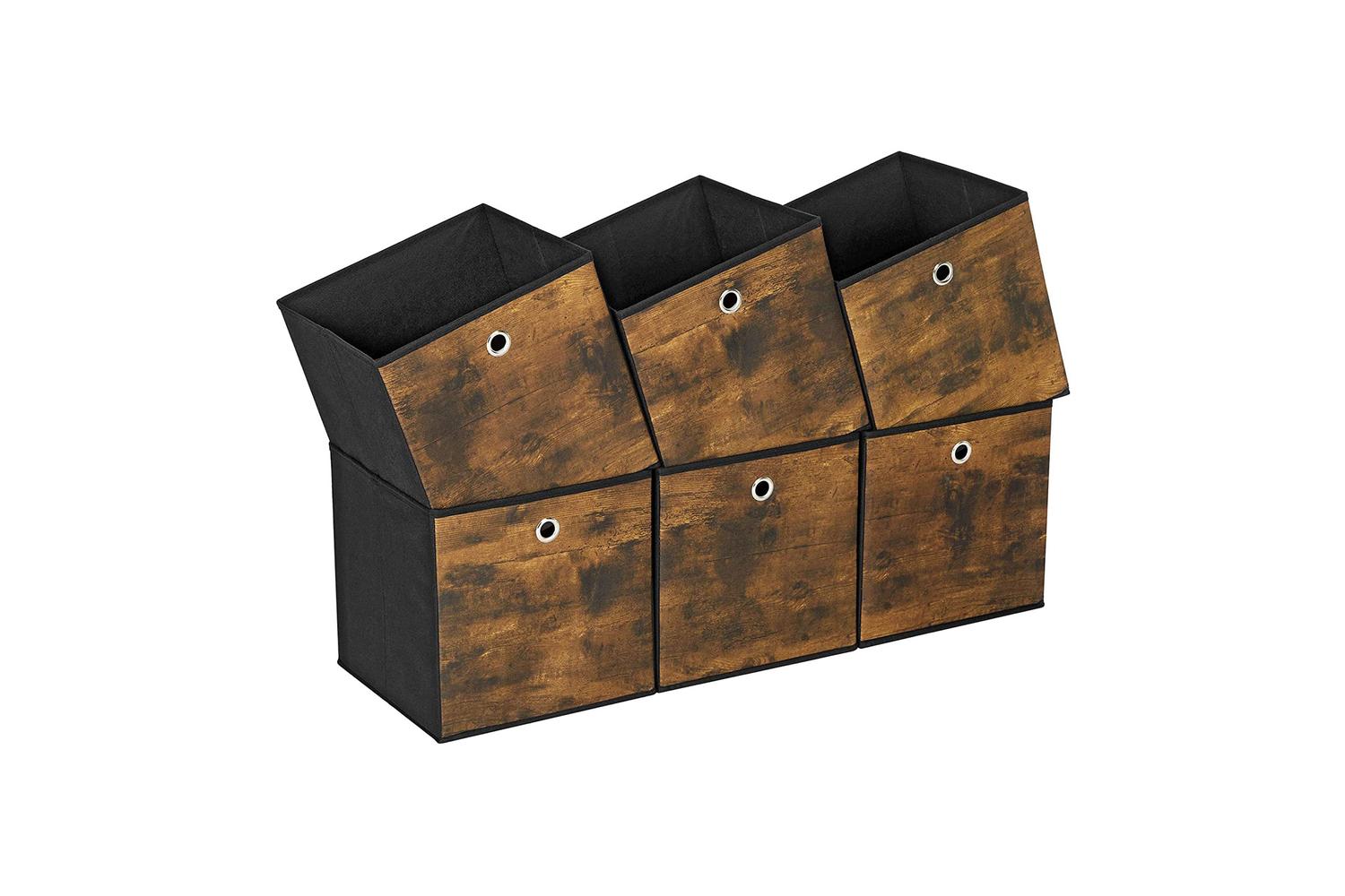 Songmics Storage Box | Cardboard & Fabric | 30 X 30 X 30 Cm-5
