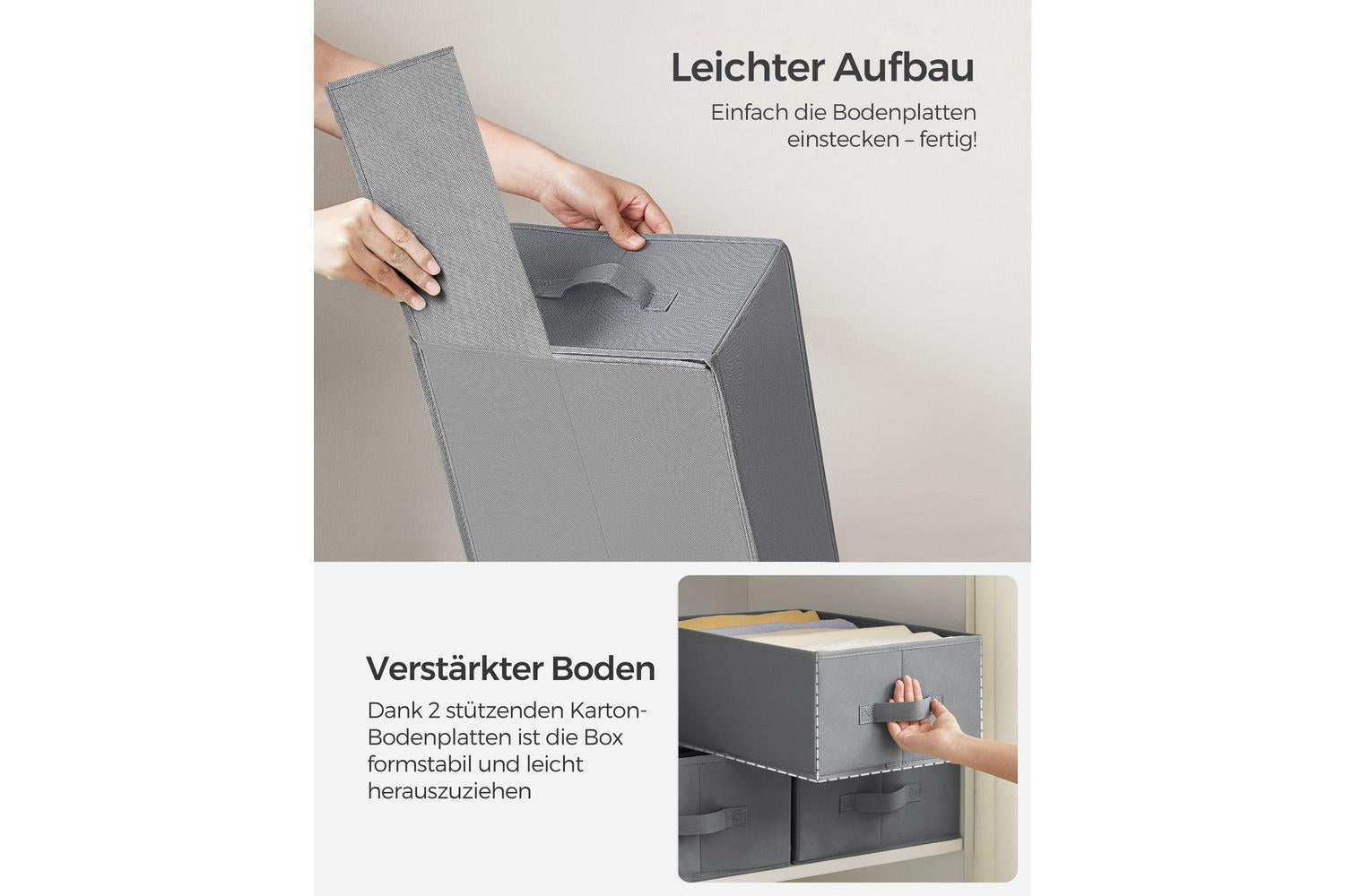 Clothes Drawer Organizer | Drawer Storage | Non-woven Fabric | 42 X 30 X 17 Cm-3